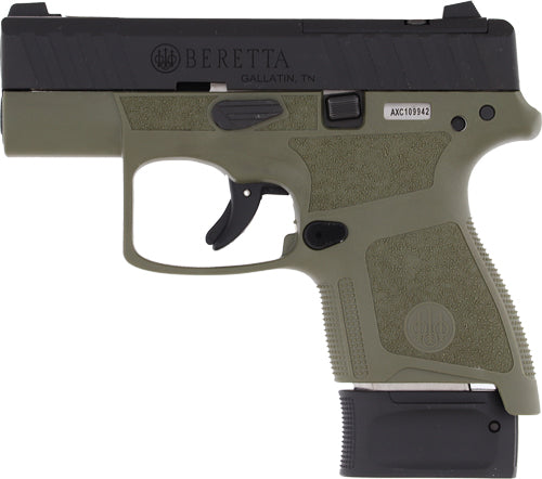 Beretta APX A1 Carry 9mm Optics Ready in OD Green 8 Shot