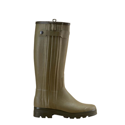 Chasseur Leather Lined Wellington Boot - Iconic Green