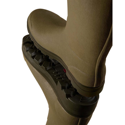 Chasseur Leather Lined Wellington Boot - Iconic Green