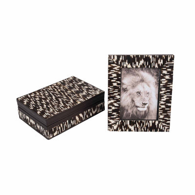 Porcupine Quill Photo Frame