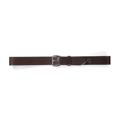 Vintage Leather Rover Belt - Dark Brown