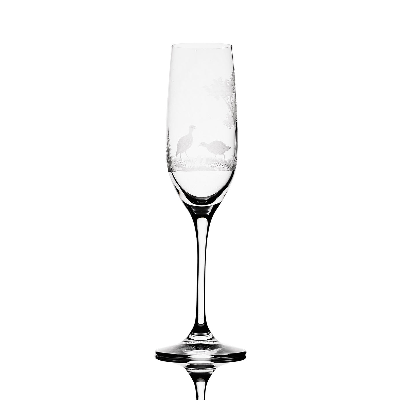 American Champagne Glass - Quail