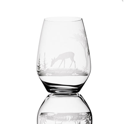 American Stemless Wine Glass