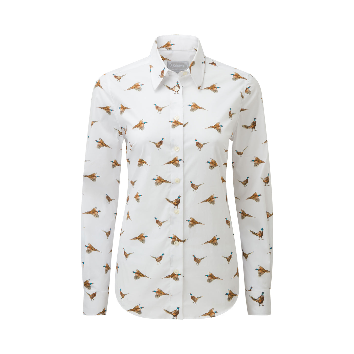 Shop Norfolk Shirt pheasant pattern | Schoffel | Beretta Gallery Usa