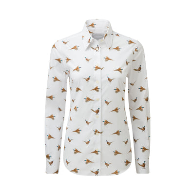 Shop Norfolk Shirt pheasant pattern | Schoffel | Beretta Gallery Usa