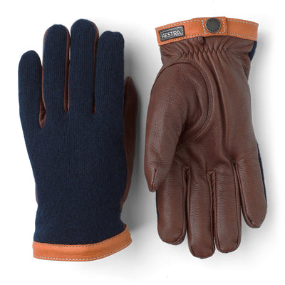 Deerskin Wool Tricot Gloves