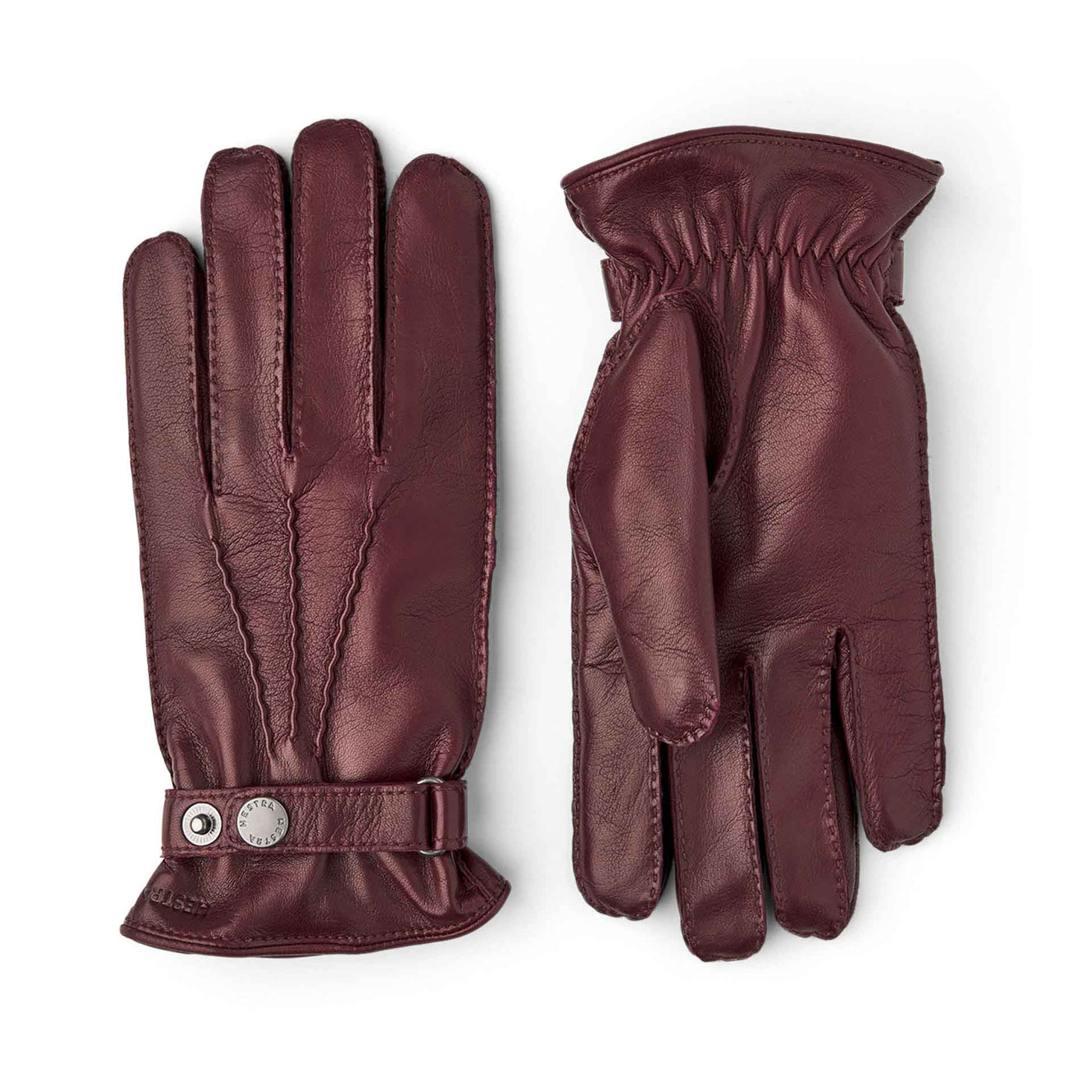 Hairsheep Leather Jake Buckle Gloves