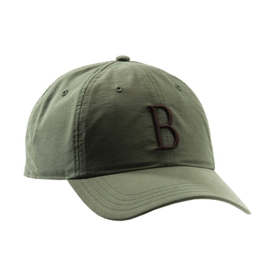 green big b cap