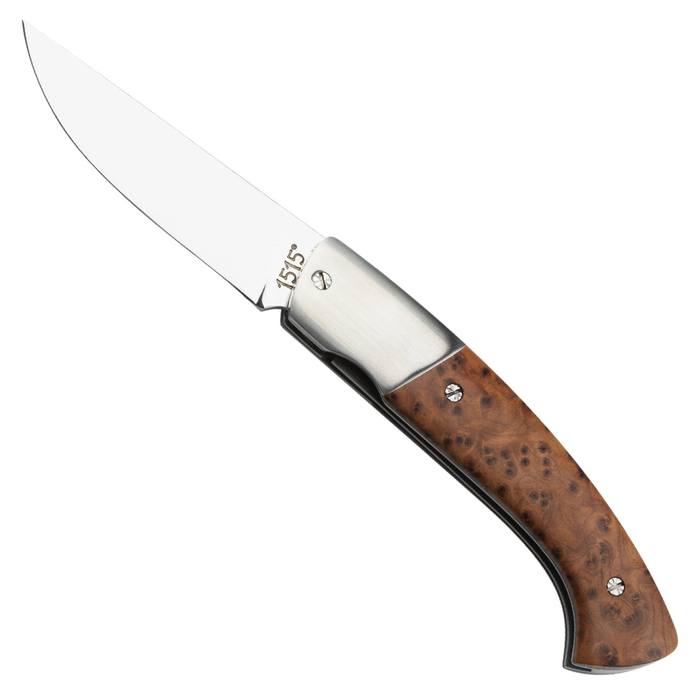 Shop Stainless Bolster Conifer Wood Knife | Manu LaPlace's 1515