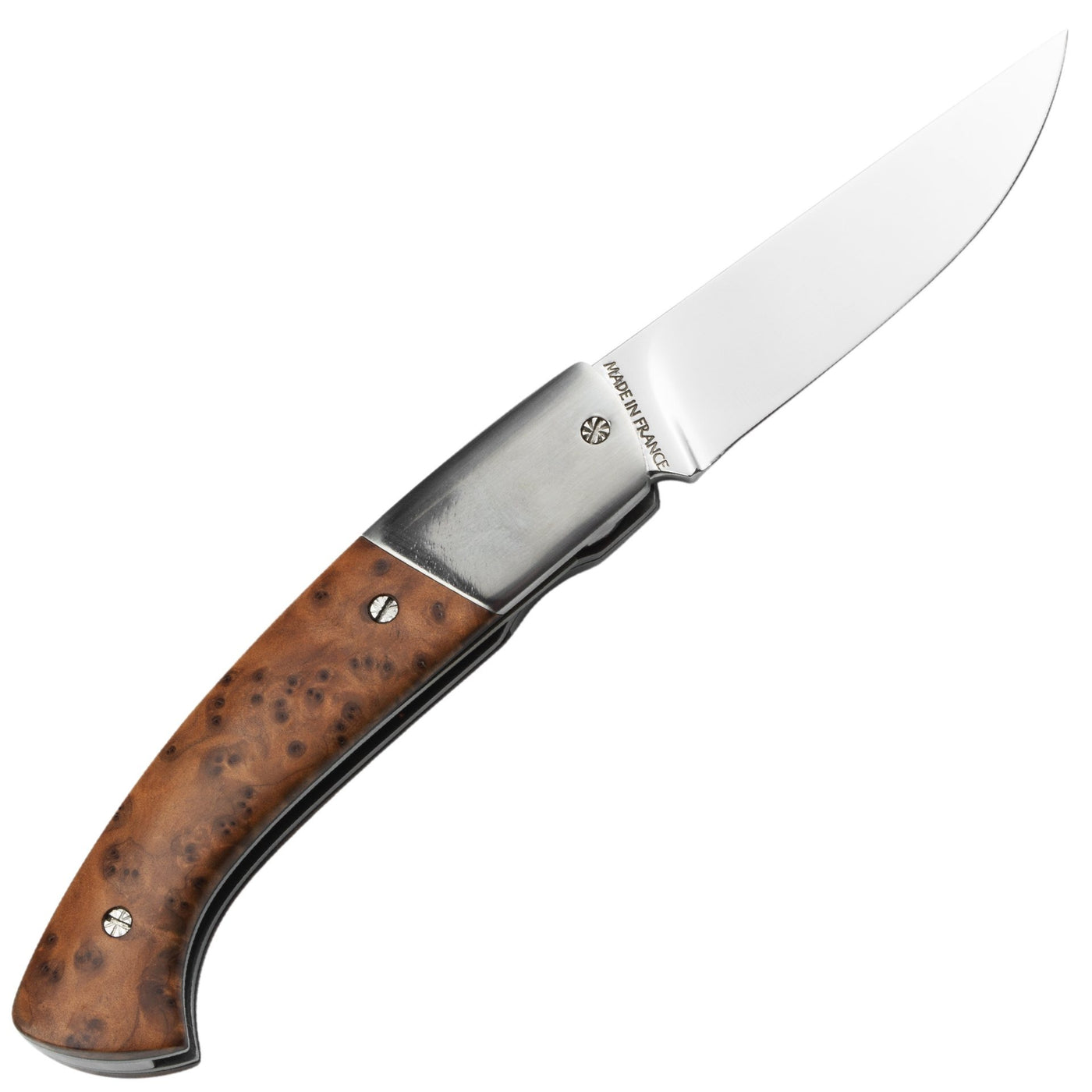 Shop Stainless Bolster Conifer Wood Knife | Manu LaPlace's 1515 |  Made in France