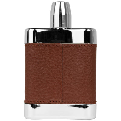 Cowhide Flask With Window