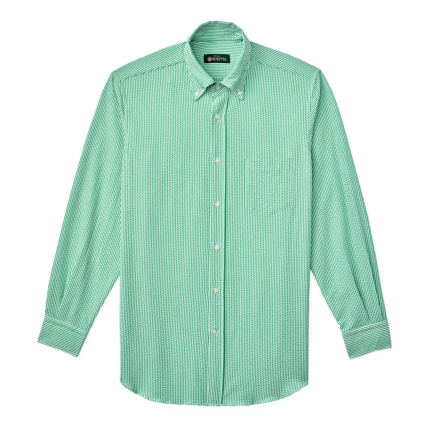 Fine Green Cotton Shirt