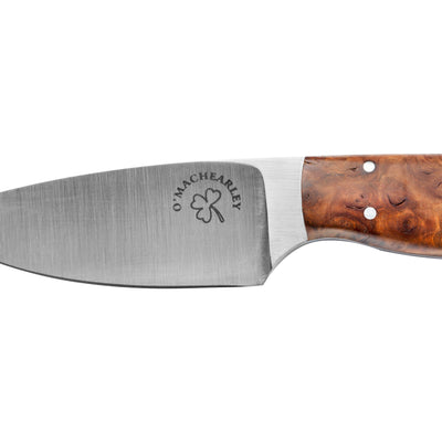 Steel Curly Maple Handle 154cm Blade Knife