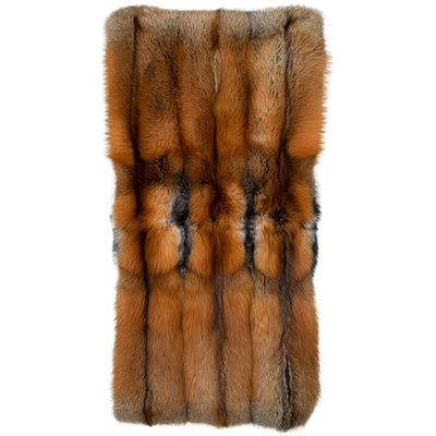 Fox fur with a cashmere lined throw | Chasseur