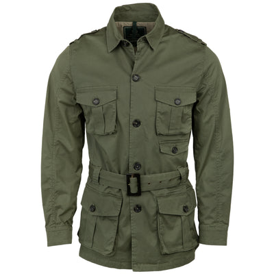 Men's Serengeti safari green jacket