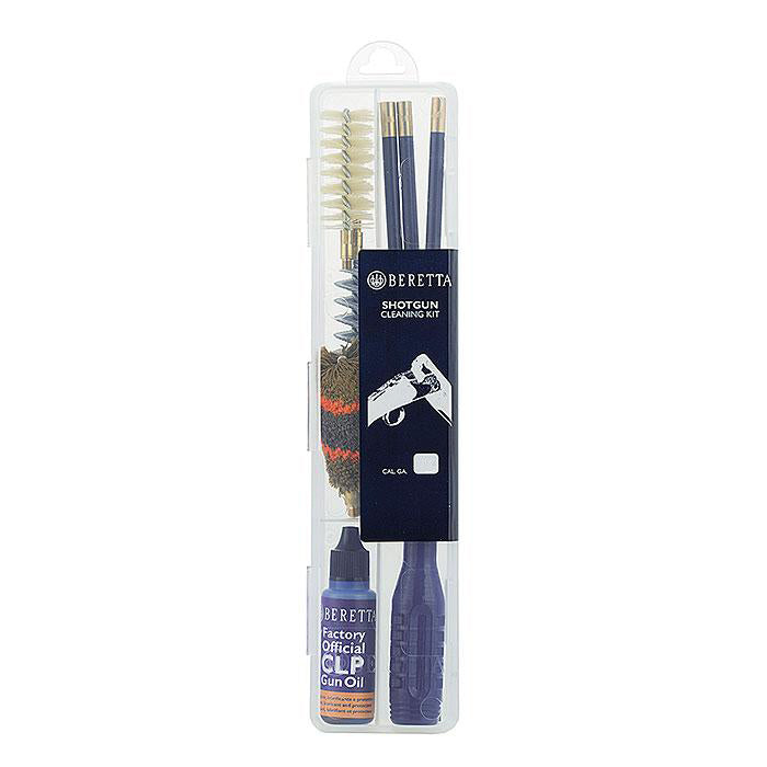 Beretta 銃器クリーニングキット 。射撃場革製ステップ、ブラッシュのセット Beretta Shotgun Cleaning Kit For Sale. #9244