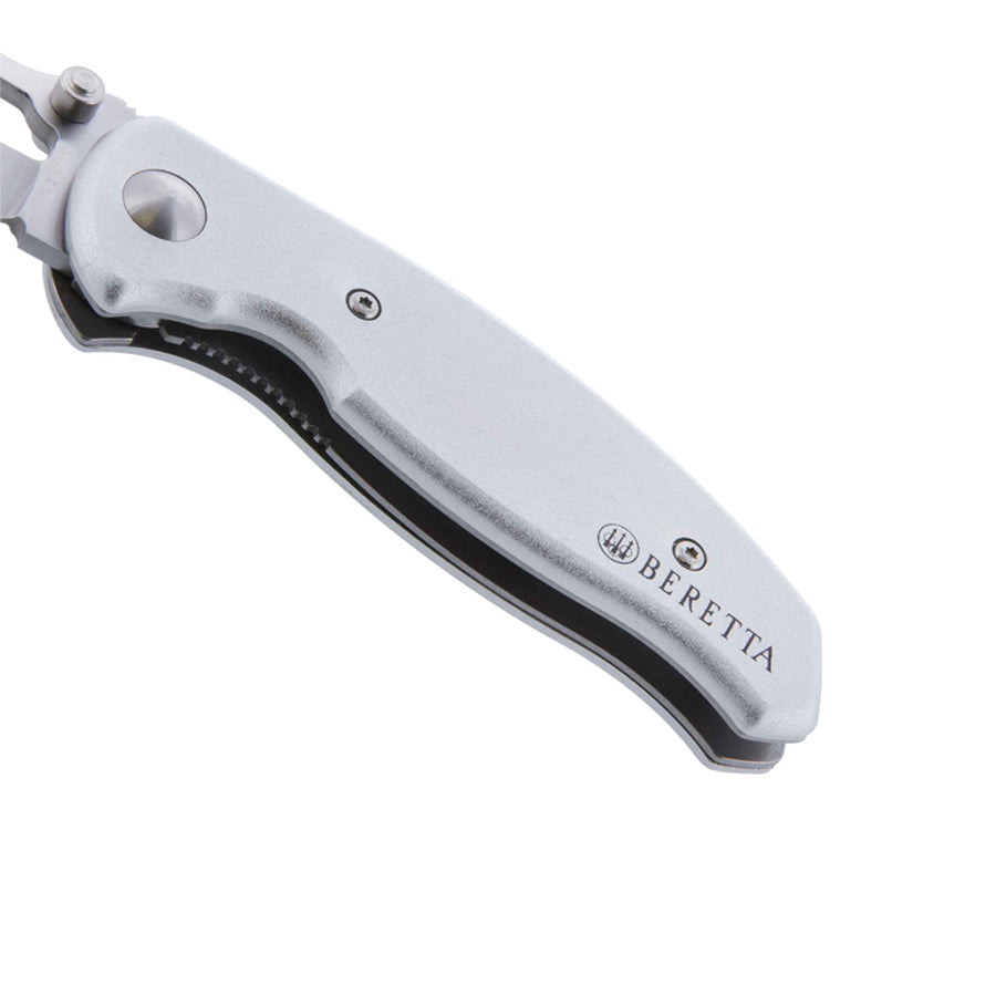 Beretta Airlight 3 Folding Knife silver handle 