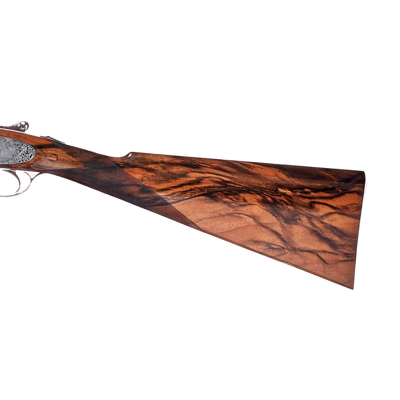 Beretta SO10 Sidelock Over-Under shotgun walnut stock