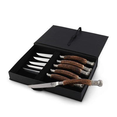 Antler King Crown Knives Set | Steak Knife Set
