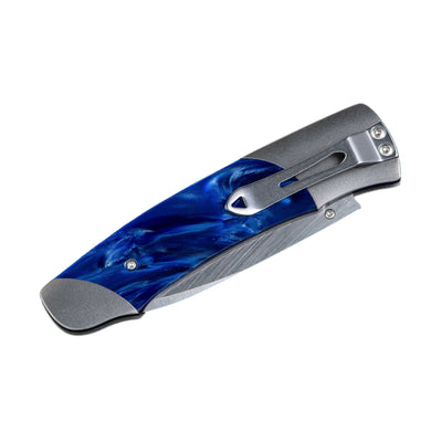 'A200-3B' Pocket Knife blue closed | William Henry
