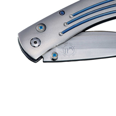 William Henry Monarch 'B05' - Titan Folding Knife closeup