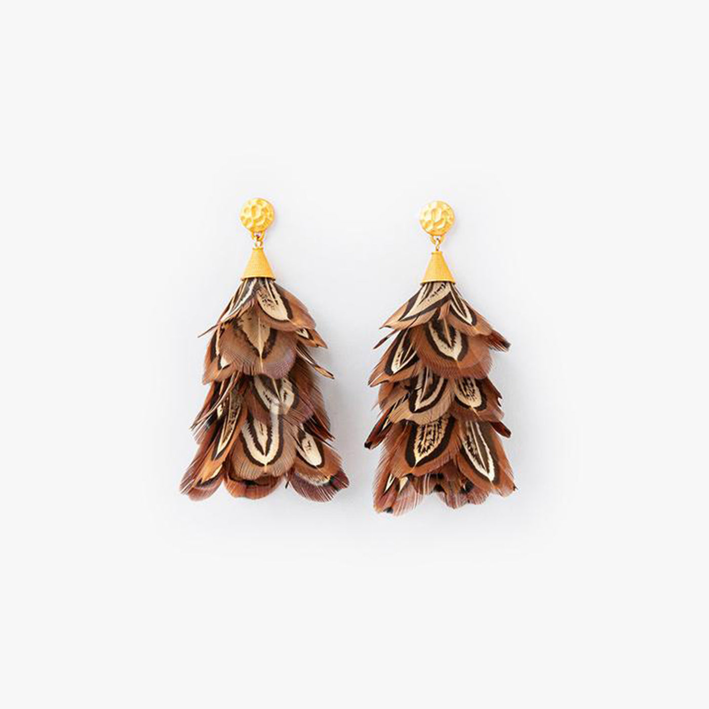 Shop Marjan Pheasant Feather Earring | Beretta Gallery USA