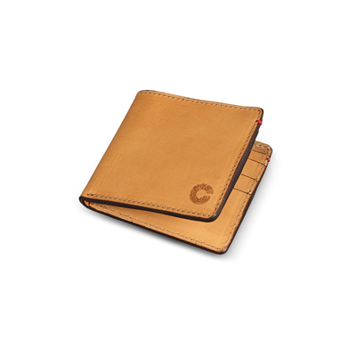 Vintage Leather Folding Wallet